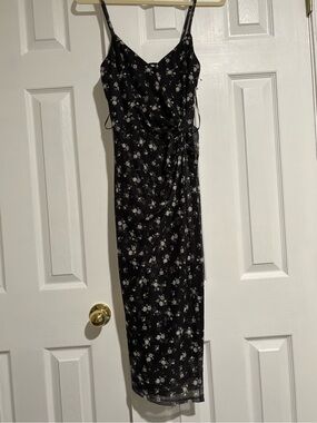Socialite Black Floral Dress